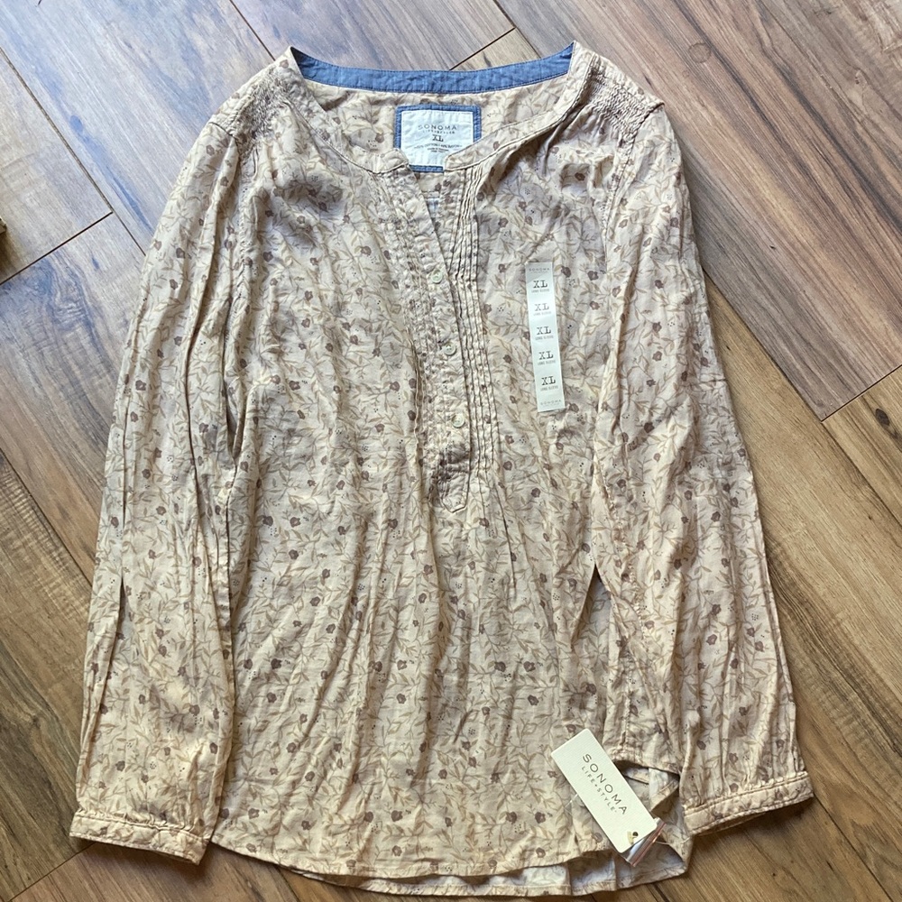 New Sonoma Top XL LS